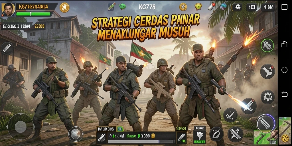 Tangkapan layar KG778 menunjukkan gameplay strategi yang menegangkan dan mendebarkan.