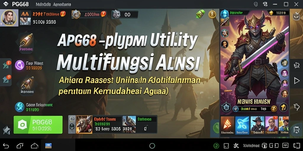 Tampilan antarmuka PGG68 yang memudahkan pengguna mengelola file.