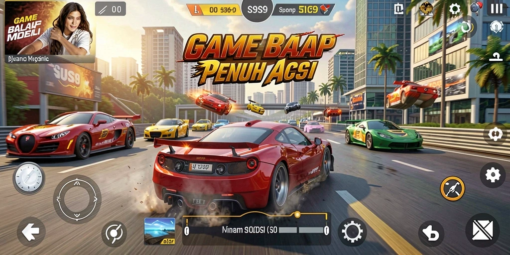 Tampilan gameplay S9S9 yang seru dan mendebarkan.