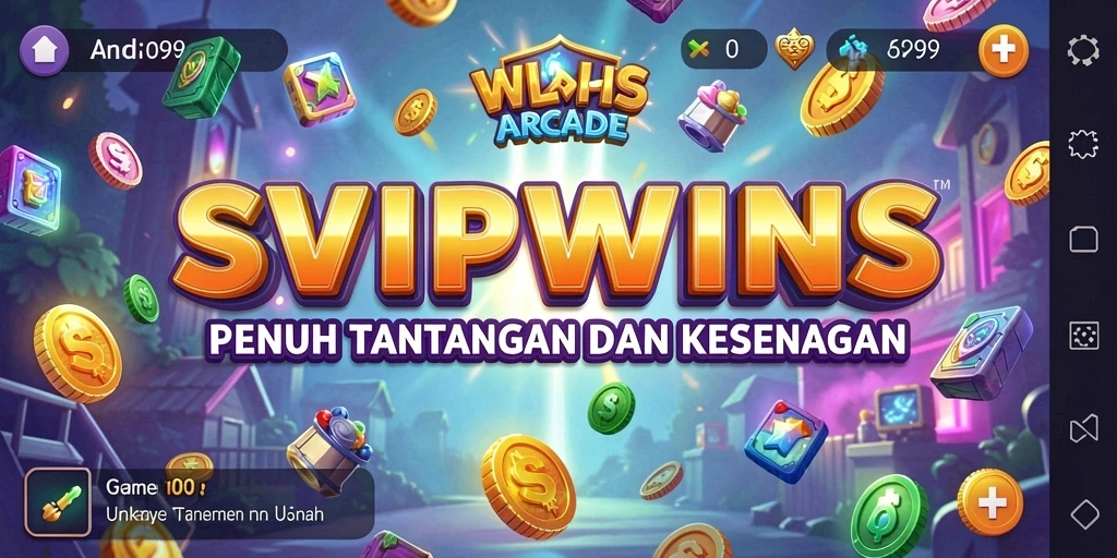 Tangkapan layar gameplay SVIPWINS yang menunjukkan aksi seru dan tantangan.